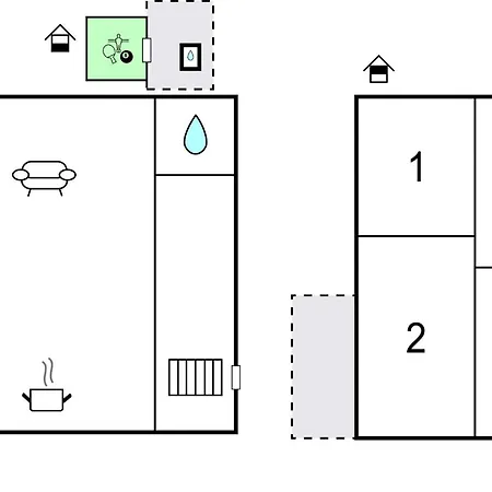 Four-bedroom In 度假居 *